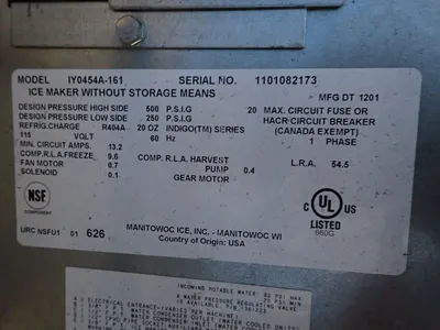 USED MANITOWAC IY0454A161