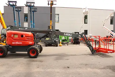 Used 2014 Skyjack SJ63AJ Articulating Boom Lifts New York US | United Lift #1446746