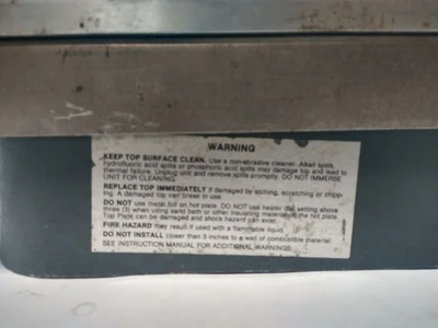 Corning PC-100 Laboratory Hot Plate 120V 1320W Stirrer Heater USA