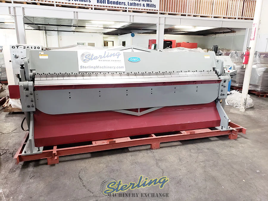 New | in-Stock GMC HBB-1010 Box & Pan Brakes including Finger California US | Sterling Machinery Exchange #1465644