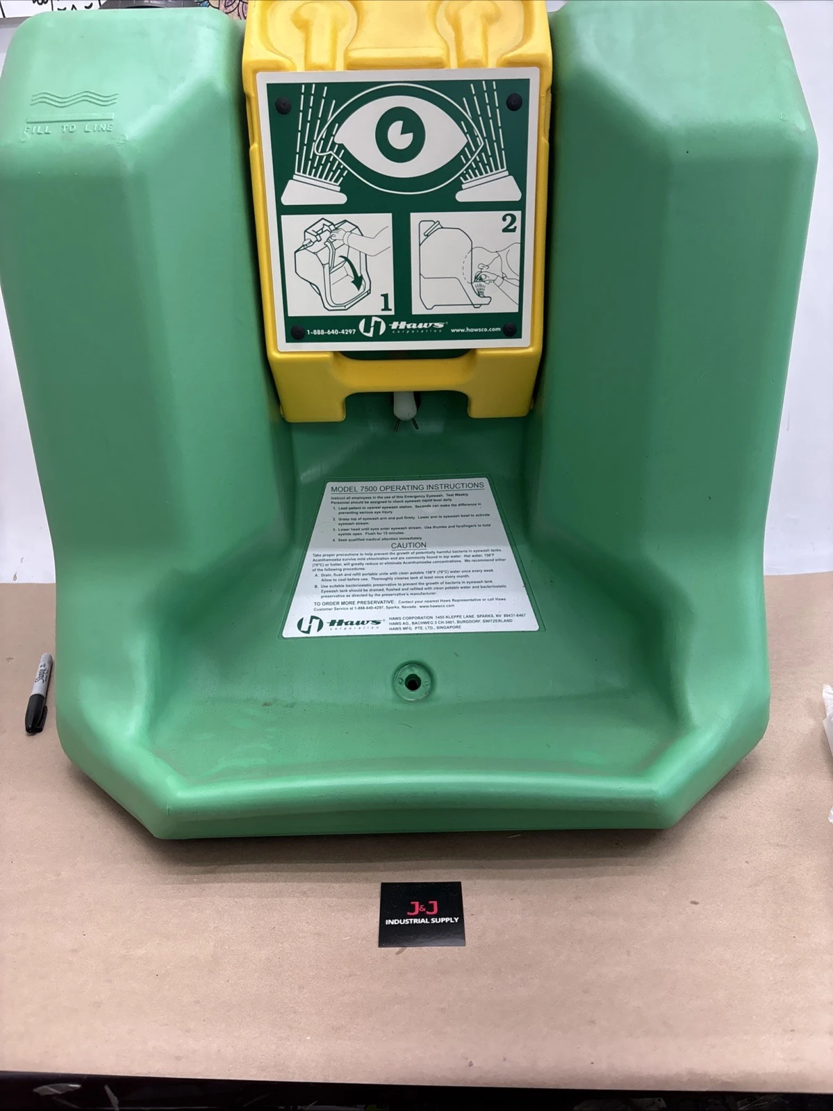 New | in-Stock Haws 7500 Safety Equipment Indiana US | J&J Industrial Supply #1258314