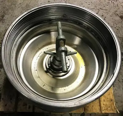 (2) Westfalia SAMN 15007 oil concentrators, 316SS.