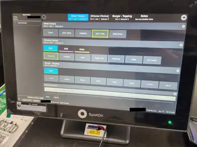 Used SpotOn Used SpotOn Apexa GW POS Retail Store Fixtures Illinois US | Falcon Restaurant Supply #1376754