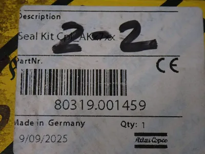 New | in-Stock ATLAS COPCO 80319.001459 Seals & Gaskets Ohio US | HGR 24 #1069553