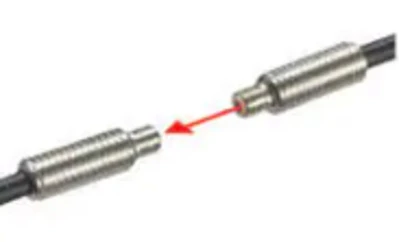Keyence FU-77 Digital Fiber Optic Sensor, Fiber Unit Thrubeam Type [New]