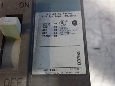 USED GE TED136015WL