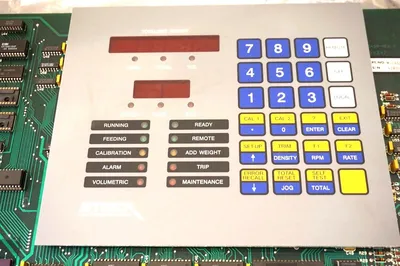 NEW STOCK EQUIPMENT A22430 REV. A TOTALIZED WEIGHT INTERFACE PANEL A22430 D23347