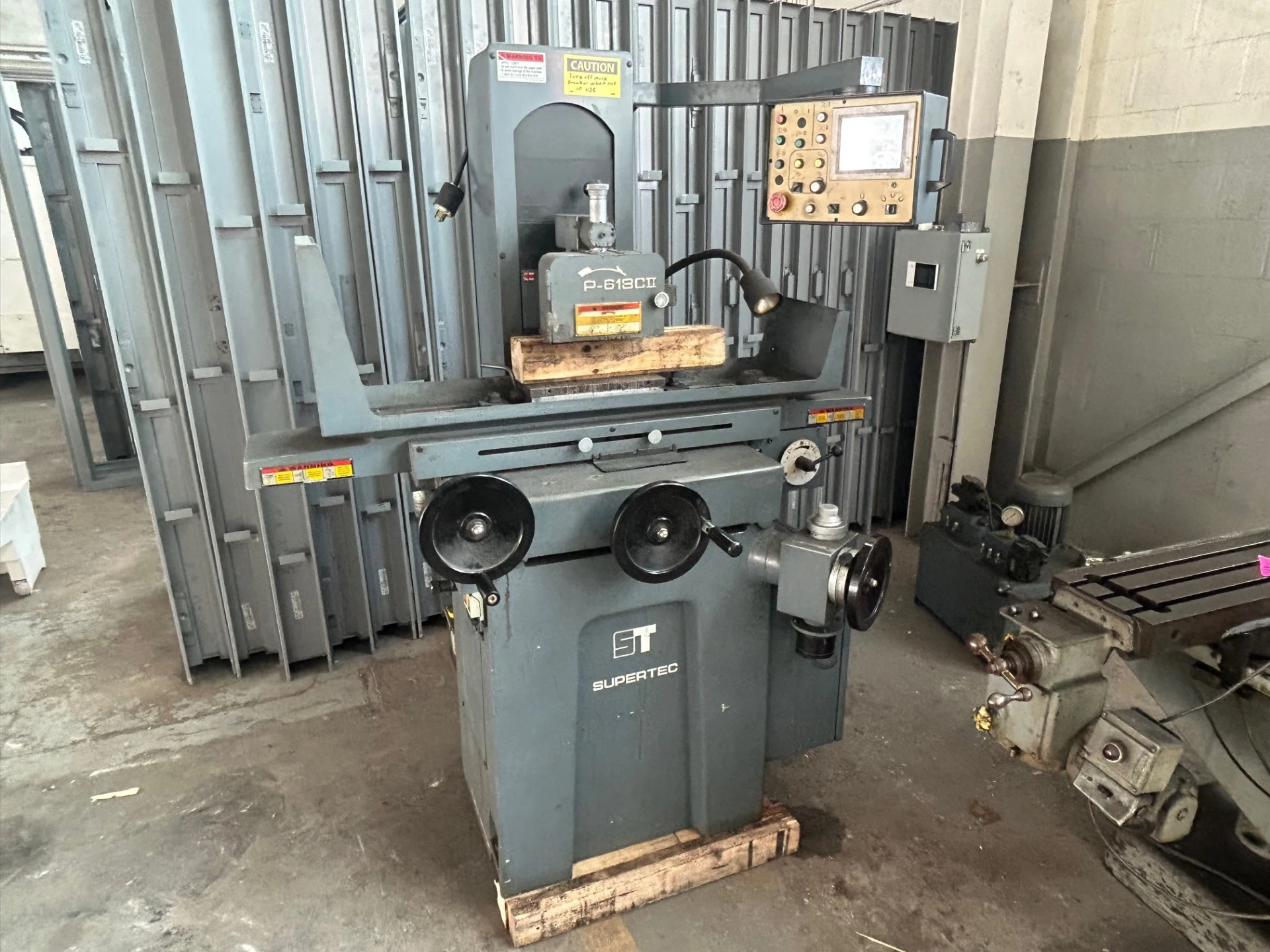 2005 Supertec P-618 CII 6 x 18 Automatic Surface Grinder