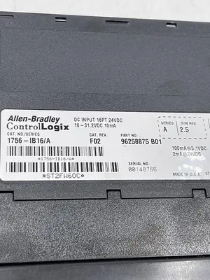 Used ALLEN-BRADLEY ALLEN-BRADLEY 1756-IB16 SER A PLC Input & Output | ND Industrial Surplus #1214125