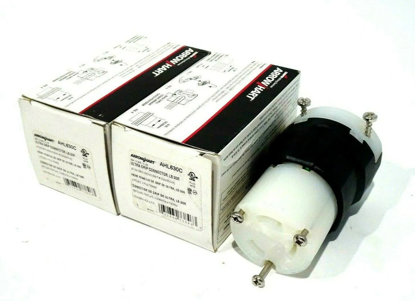 2 NEW COOPER AHL630C CONNECTORS