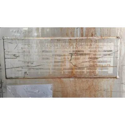 Used IBC 400 Gallon stainless steel /w cover and valve