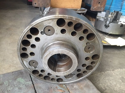 15" UNION STEEL 4-JAW MANUAL CHUCK