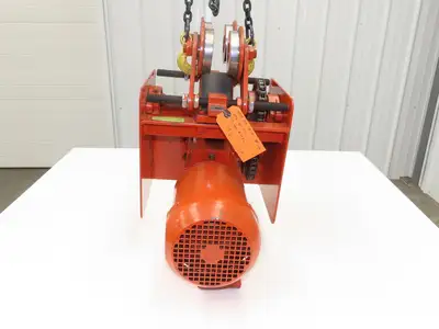 Saturn 4 Ton Bridge Crane Trolley Drive Tractor 460V 3PH 55 FPM 8000 Lb