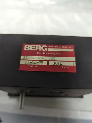 Used BERG WINFRED SX-B4-I5 Gearboxes Ohio US | Surplus Asset Holdings #1242819