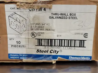 NEW THOMAS & BETTS CBTW4