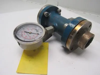OPW Inline Pressure Monitoring Bladder Coupling 1" NPT Or Flange Mount 0-100 PSI