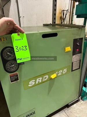 Used SULLAIR SRD-125-AC Refrigerated Air Compressor Dryers Illinois US | Meadoworks #1492242