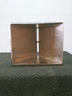 6 Gallon SS Rectangular Hopper
