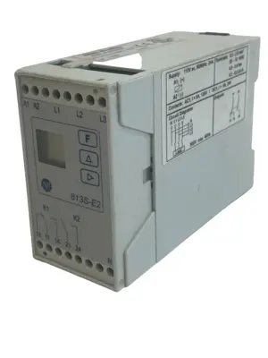USED A / B 813S-E2BD60 PHASE MONITOR SER. A 115V 50/60HZ