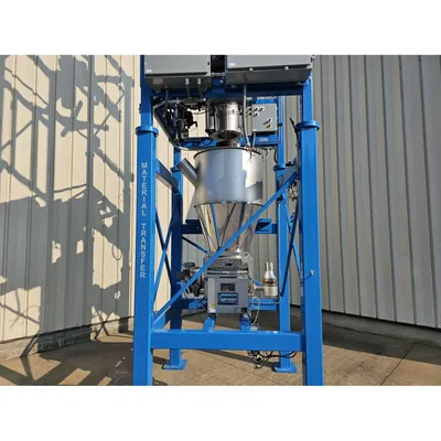 Surplus Material Transfer 4000 LB Bulk Bag Discharger Unloader food grade