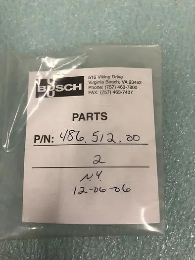 Used BUSCH 486.512.00 Semiconductor - Other California US | Advanced Capital Equipment Sales #429668