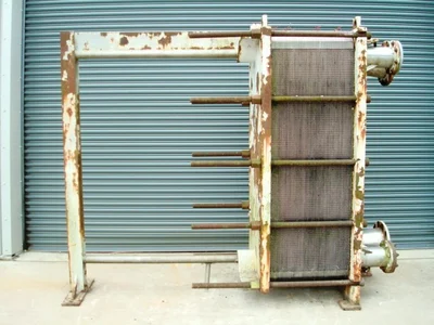 167 Sq.M. Schmidt S/S Plate Heat Exchgr