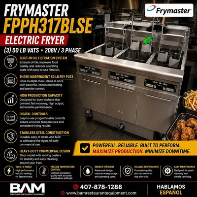 Used FRYMASTER _UNKNOWN_ Cookers / Coolers / Fryers Florida US | BAM Discount Restaurant Equipment #1088459