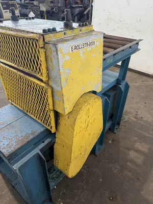 16" WIDE X 4.5" ROLL DIAMETER FRANKLIN HYDRAULIC PINCH FEED ROLL. STOCK # 0666325