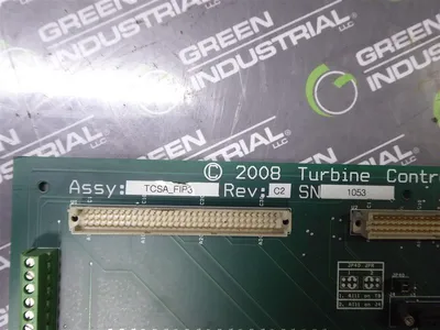 Turbine Control Service Associates TCSA_FIP3 Control Board Rev. C2 Used