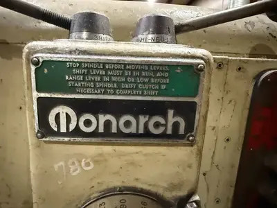 Used MONARCH 612 Engine Lathes New York US | Aucto #715483
