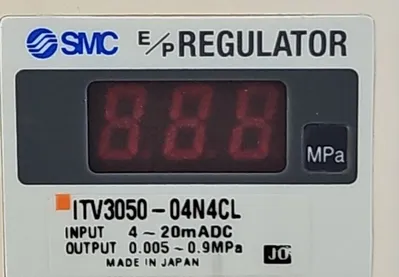 SMC ITV3050-04N4CL Pneumatic Pressure Regulator. 6E-8