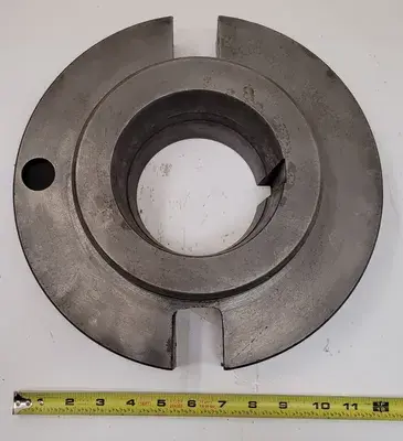 12" FACE PLATE W/ L-2 MOUNT (OVERALL DIAMETER: 12", CENTER HOLE OD: 7.75", CENTER HOLE ID: 5.25")