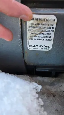 USED BALDOR 30 HP ELECTRIC MOTOR