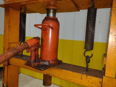 20 TON MANUAL H-FRAME PRESS: STOCK #22026