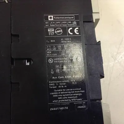USED TELEMECANIQUE LP1D5011