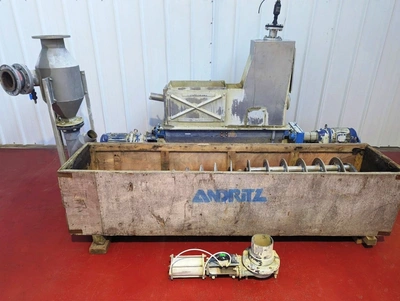 Andritz/Guinard D5L P50 HBIL sanitary decanter centrifuge, 316L SS.