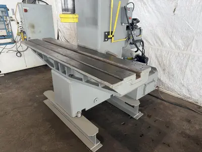 100 TON EITEL C-FRAME HYDRAULIC STRAIGHTENING PRESS. STOCK # 0436326