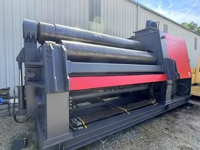 Used 2014 AKYAPAK AKS 30/35, 1-3/4" X 10' WITH SUPPORTS Plate Bending Rolls including Pinch Arkansas US | SMF MACHINE TOOLS #301312