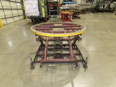 Southworth Pallet Pal 360 Positioner Rotator Spring Level Loader Turntable 43"