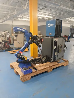 YASKAWA MOTOMAN 1440 DX200 Controller with DUAL Headstocks Dual-Axis Positioners | ACES Robotics Ltd (4)