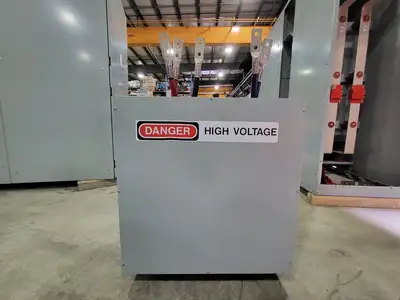 1200A 4160V Switchgear, Main Breaker & Tie Breaker w/ 2 Auxiliary Units
