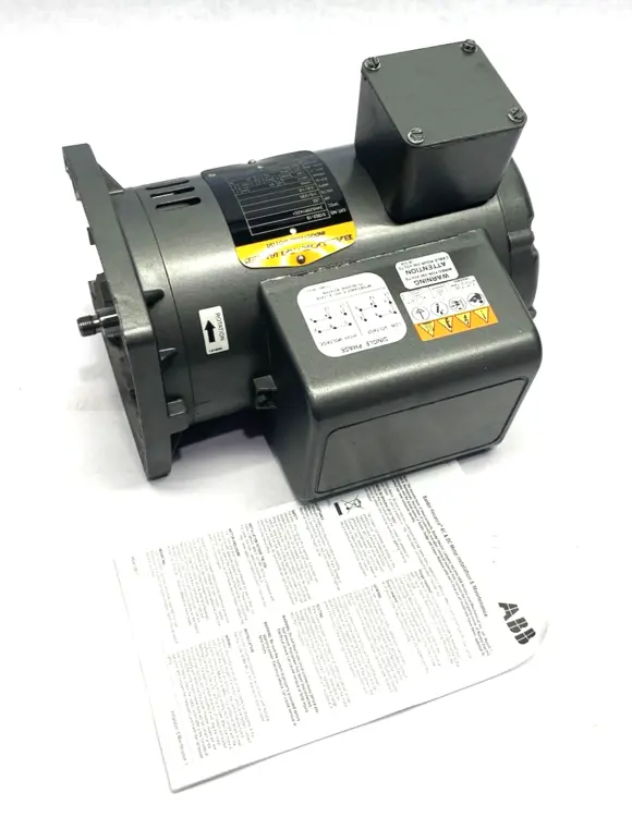 Used ABB, Baldor-Reliance Electric Motor 1-Phase 3450rpm 0.33HP 34N525R142G1 A.C. Motors Michigan US | Maverick Industrial Sales #1391771