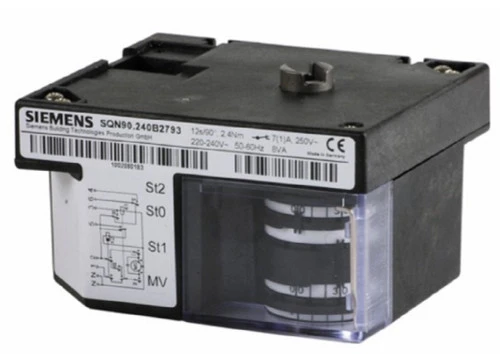 Siemens SQN90240B2793 Actuator for Burner Controls, Counterclockwise Rotation [New]