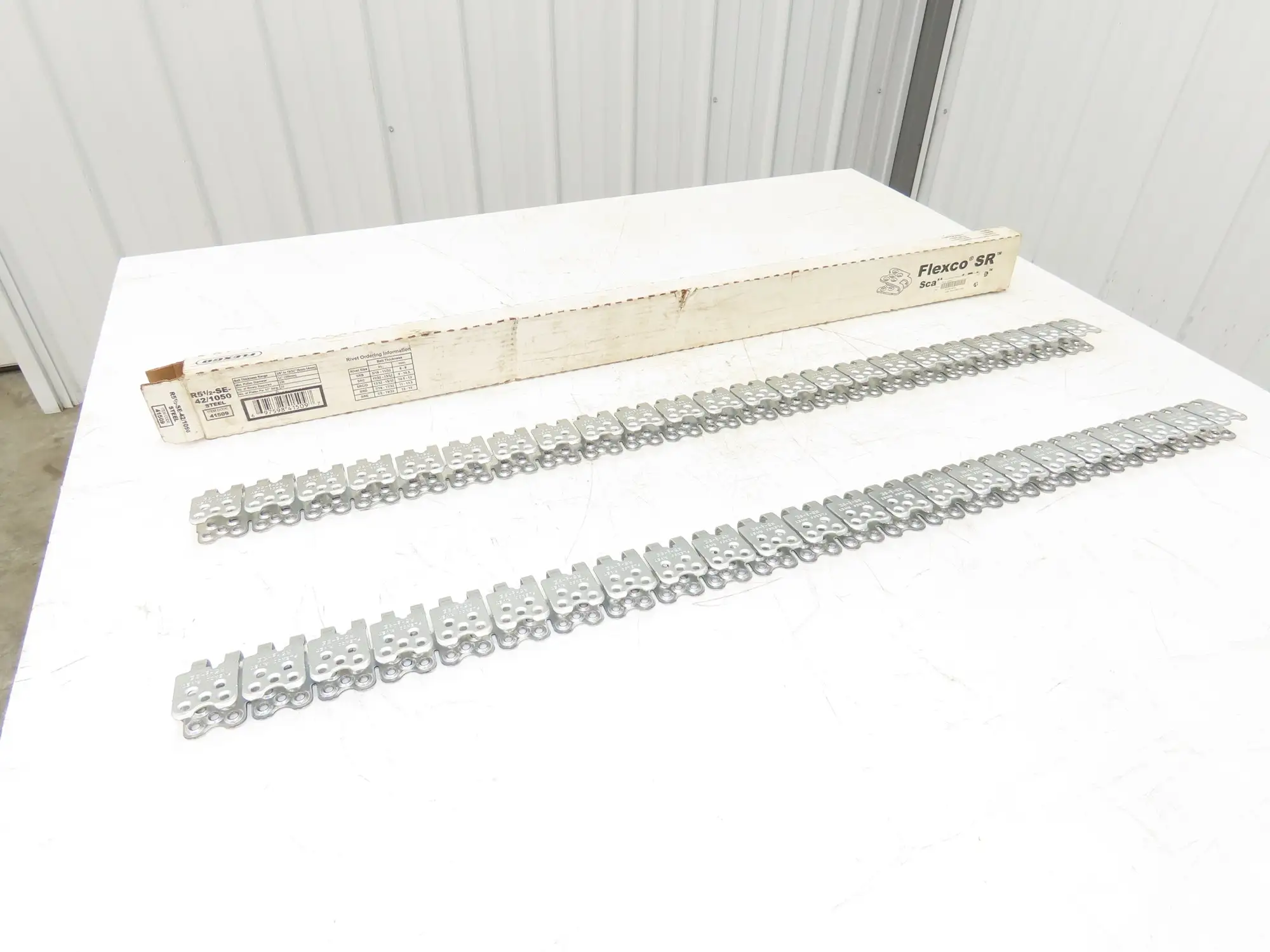 Flexco 41509 Mechanical Fastener Strips for Conveyor 3/8"-19/32" Thickness Belts