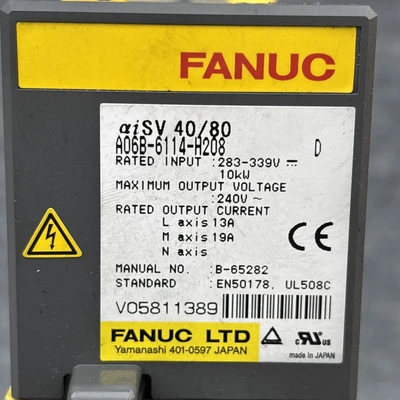 Used FANUC A06B-6114-H208 Misc Industrial Equipment California US | Davliegogo LLC #1731561