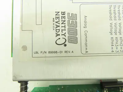 Bently Nevada 89998-01 System Monitor Module 3300 Dynamic Data Interface