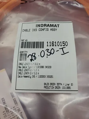 Used Indramat _UNKNOWN_ Cable & Wire South Carolina US | Palmetto Automation #1485467