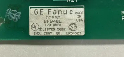USED GE FANUC IC660BF940L
