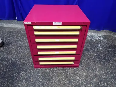 Equipto 6 @ 25" X 25" X 2"/3" Tool Cabinet