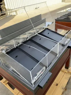 48" Marco Self Service Bolillo Rolls Bread Merchandiser Bakery display